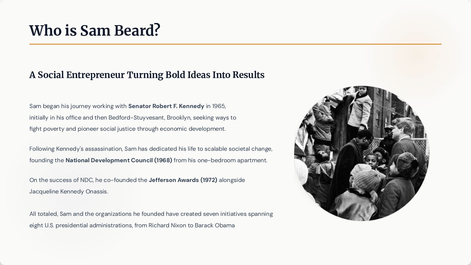 Sam Beard — The Pioneer Pathway — slide 2